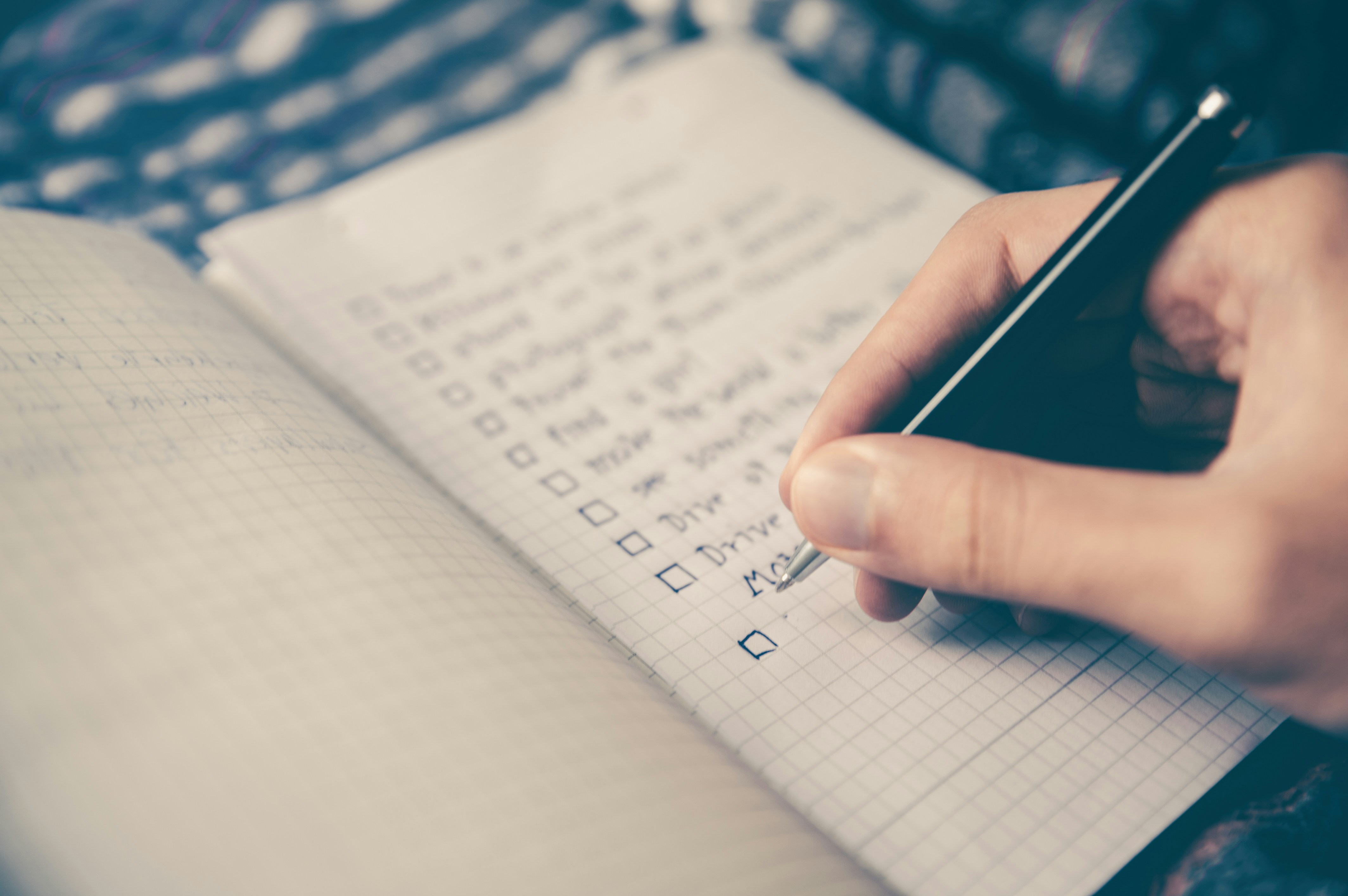 Marketing calendar with holiday promotions marked